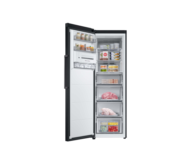 Zamrażarka Samsung RZ32C7CBEB1 EF Twin No Frost 186cm 36dB Grafitowa Stal Kostkarka SLIM AI 323L - 1306367 - zdjęcie 5